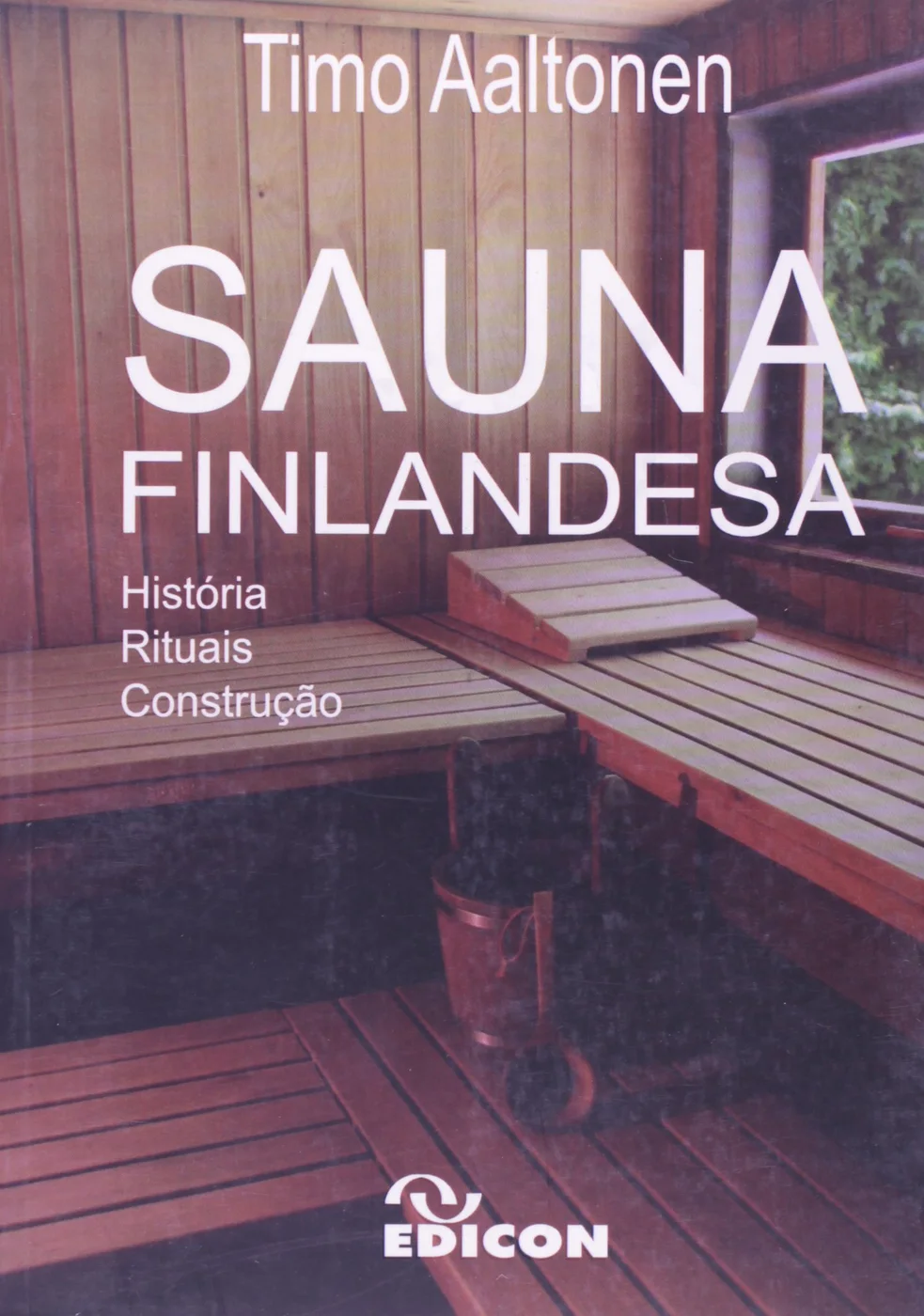 Portada del libro Sauna Finlandesa, de Timo Aaltonen